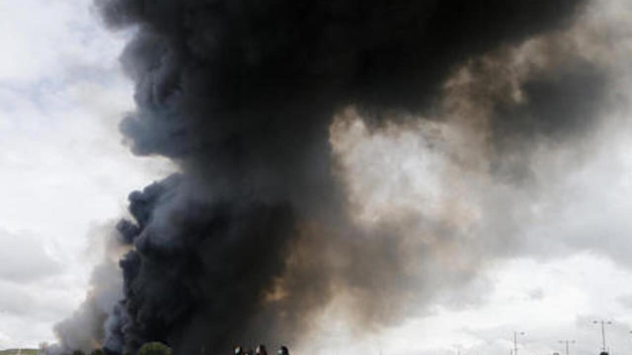 Spain evacuates 9,000 from tire fire near Madrid