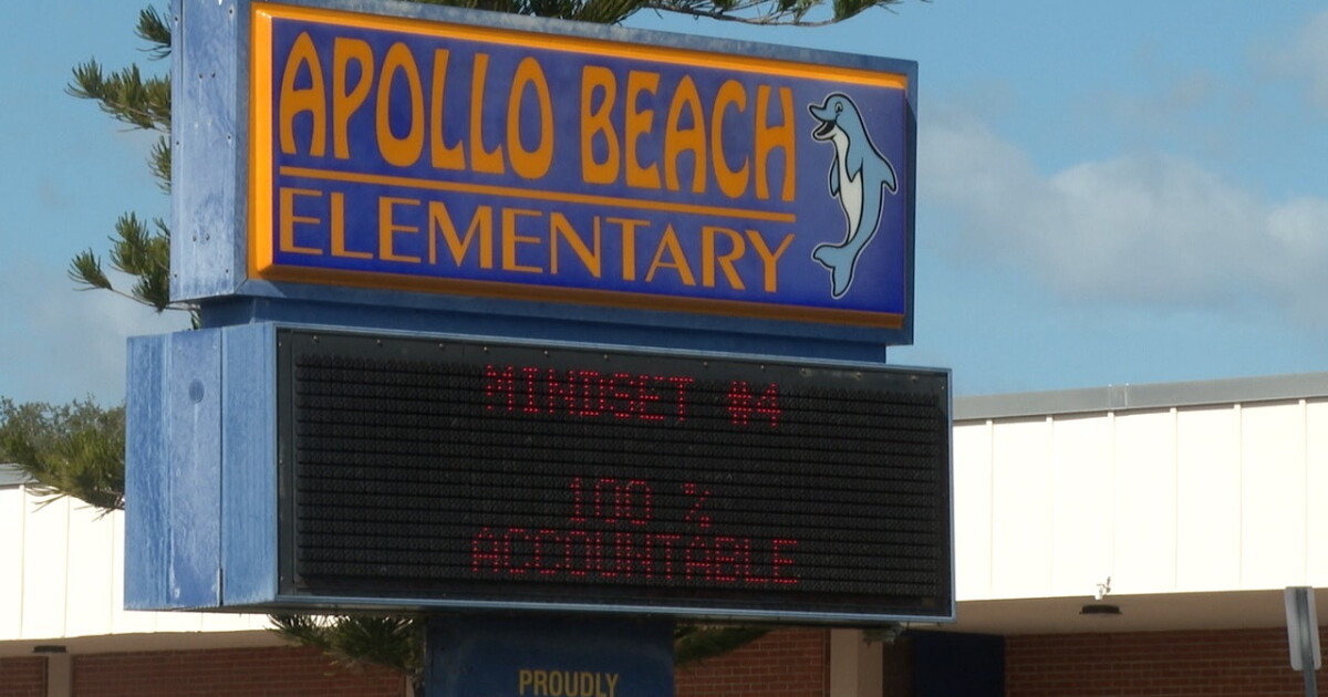 Parents rally together to transform Apollo Beach Elementary into K-8 school - Vimarsana News