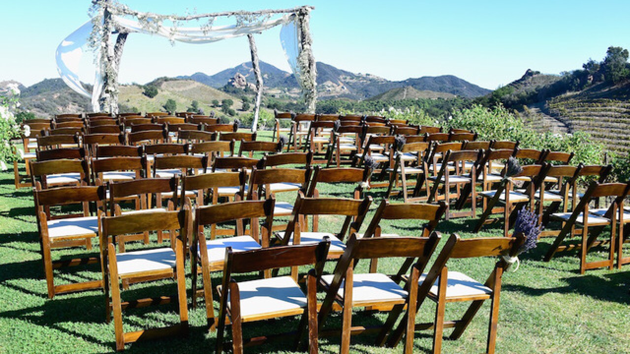 Officiant throws up during couple's wedding vows, video goes viral