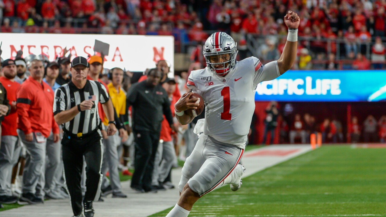 Ohio State Jumps To No 1 In College Football Playoff Rankings