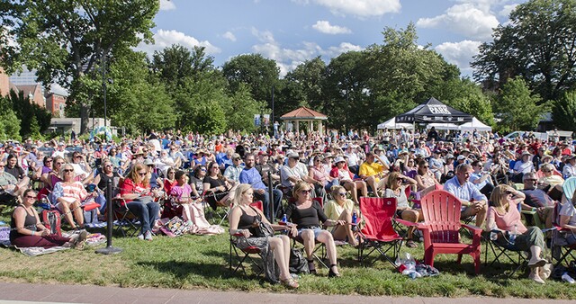Over the Rhine performs free show at Washington Park
