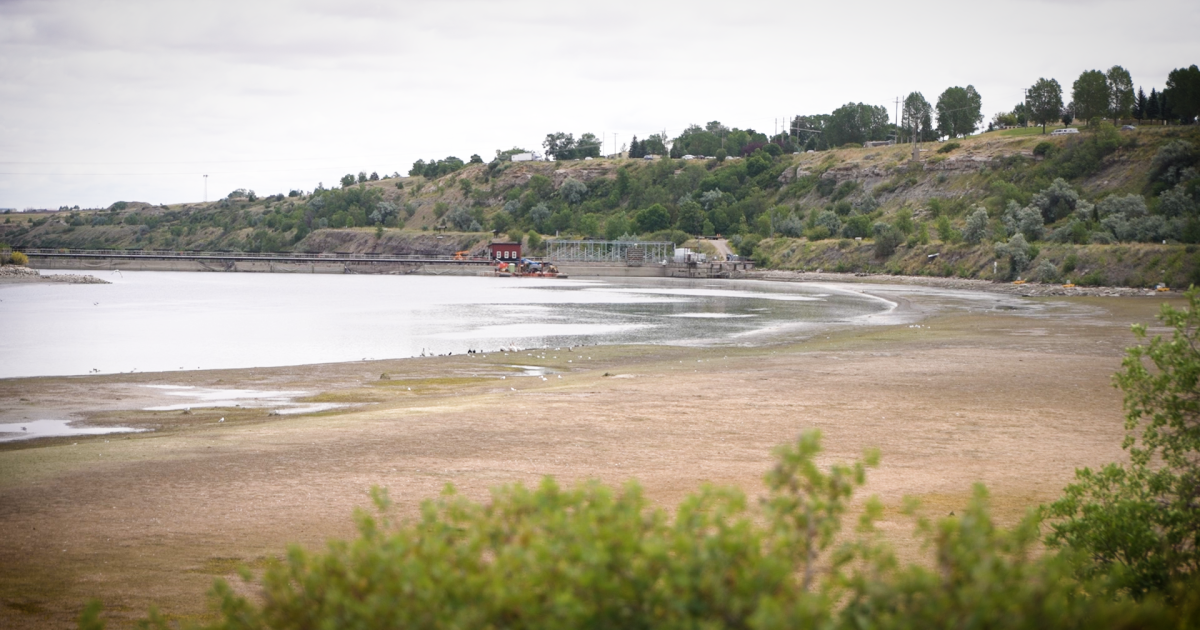 Low Missouri River levels are intentional as Black Eagle Dam repairs enter final phase