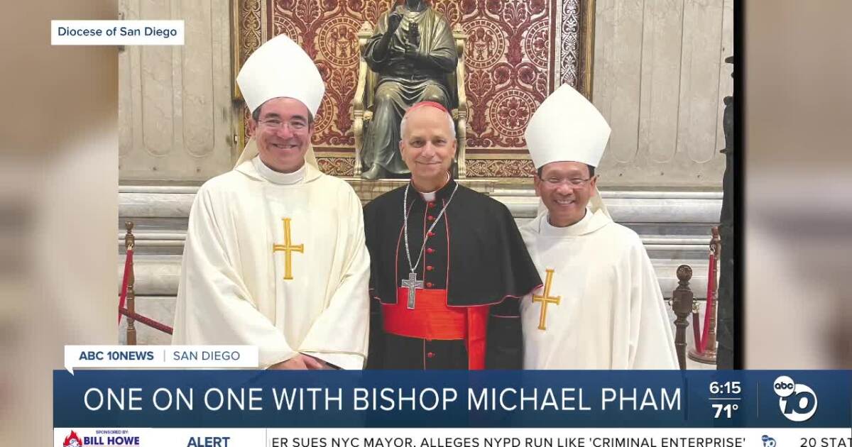 Bishop Michael Pham Prepares to Lead Catholic Diocese of San Diego