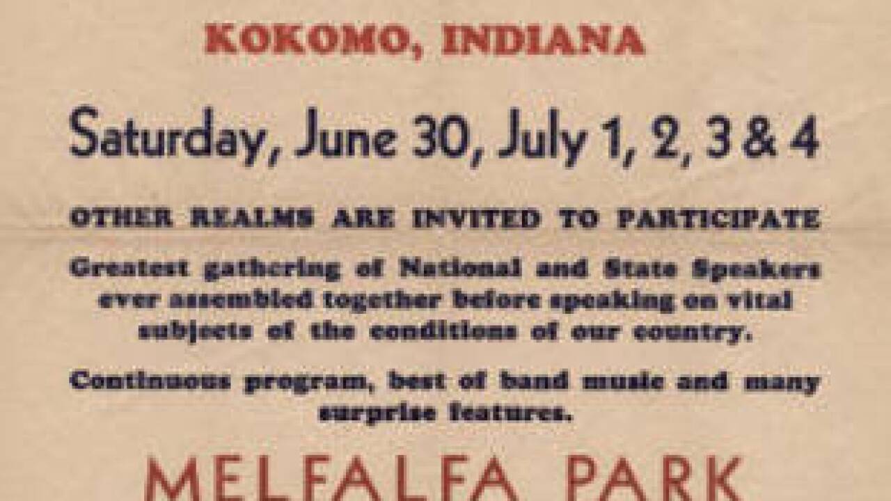 PHOTOS: The Ku Klux Klan in Indiana