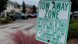 Tow away zone