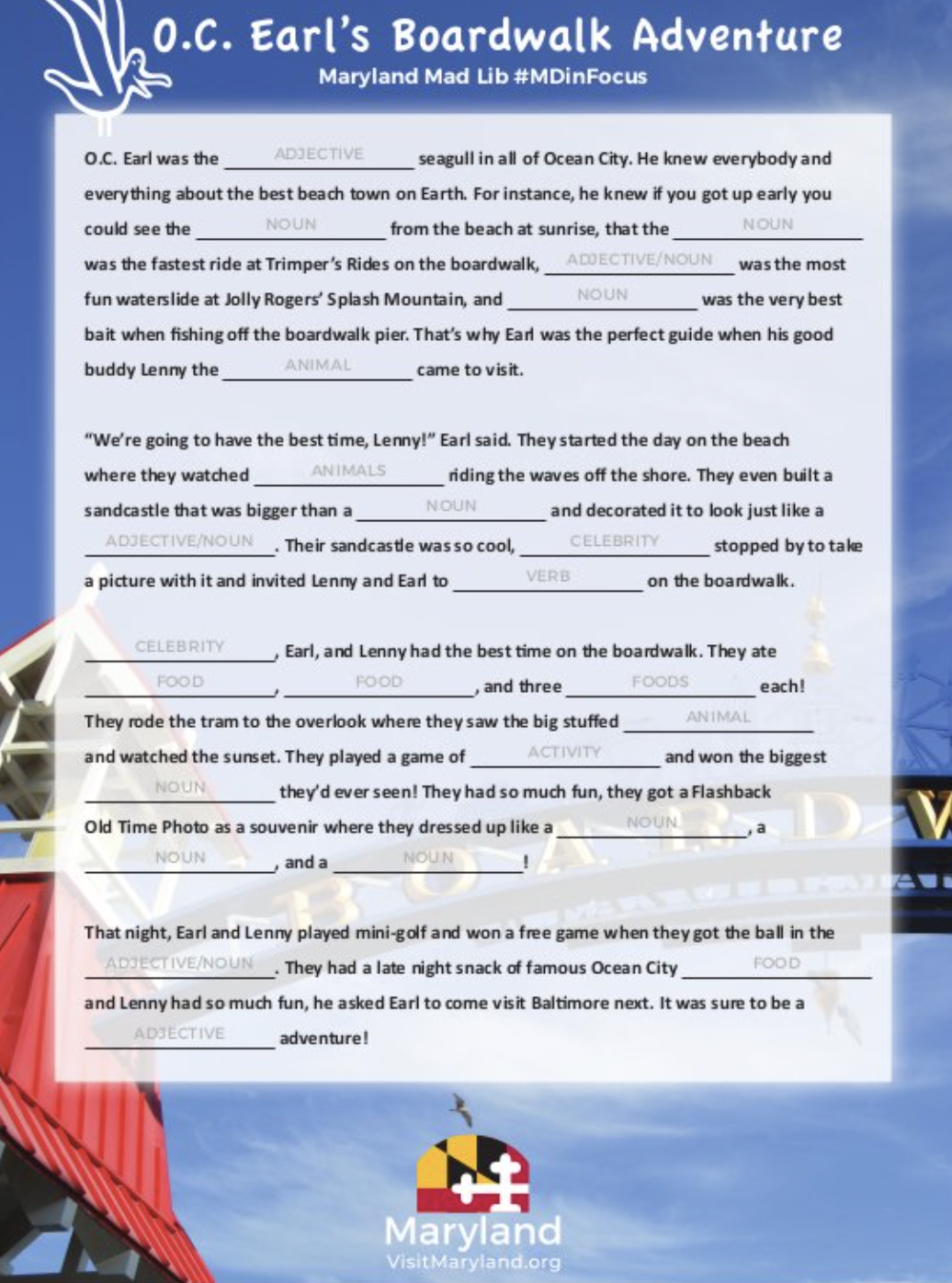 mad libs