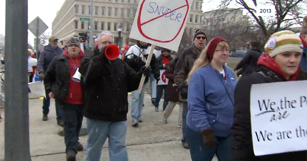Michigan House votes to repeal 'Right to Work' signed into law 10 years ago