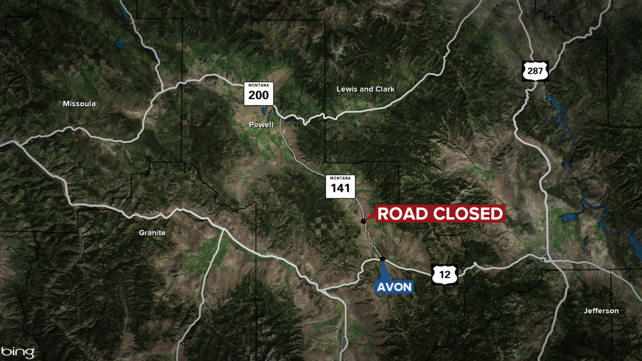 Highway 141 closed