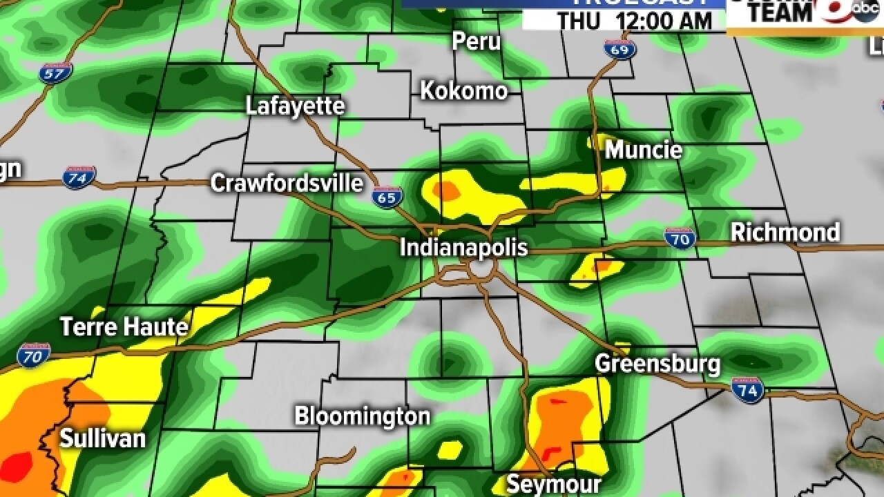 TIMELINE: When to expect rain