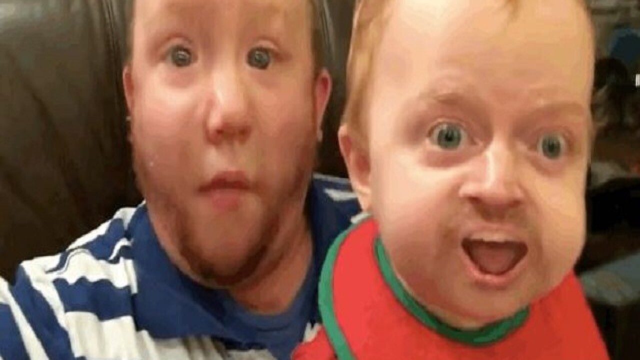 Dad S Creepy Baby Face Swap Goes Viral