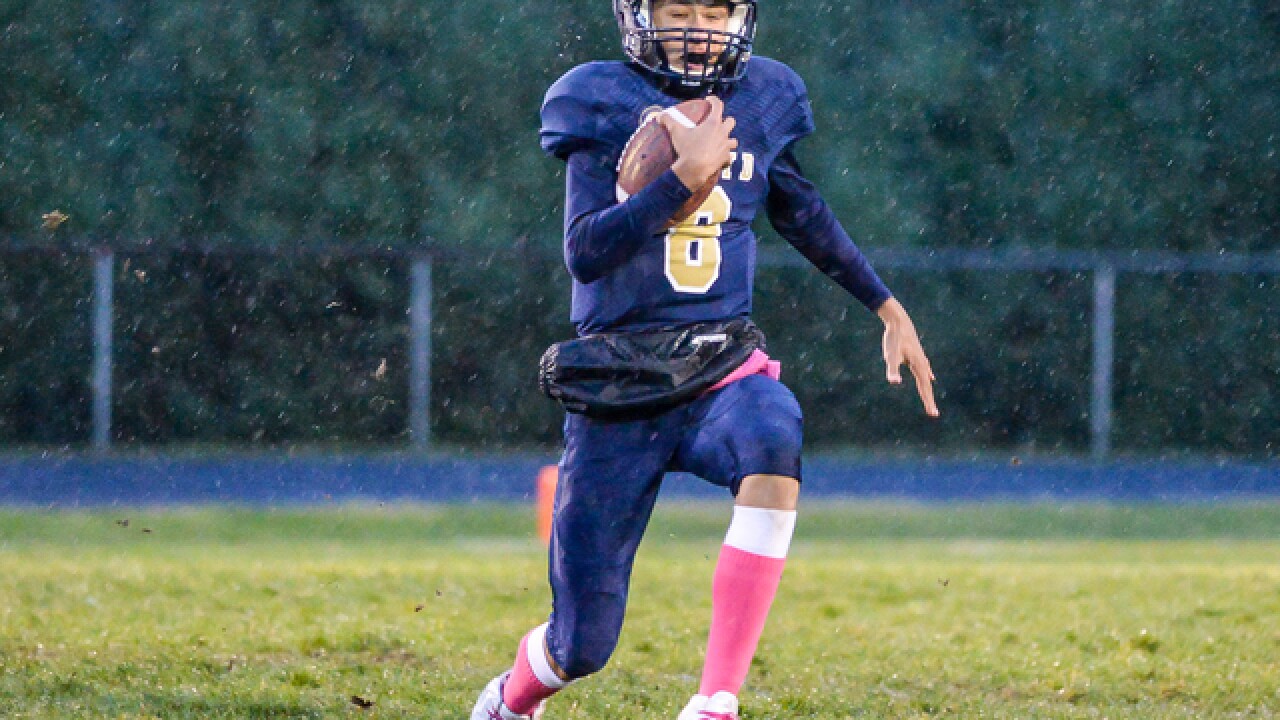 Tipped TD Pass Leads to Conner Win