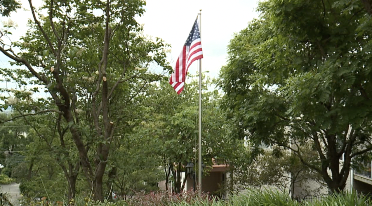 OTR WWII Memorial Garden Flag