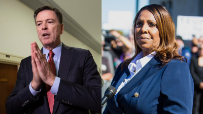 James Comey and Letitia James