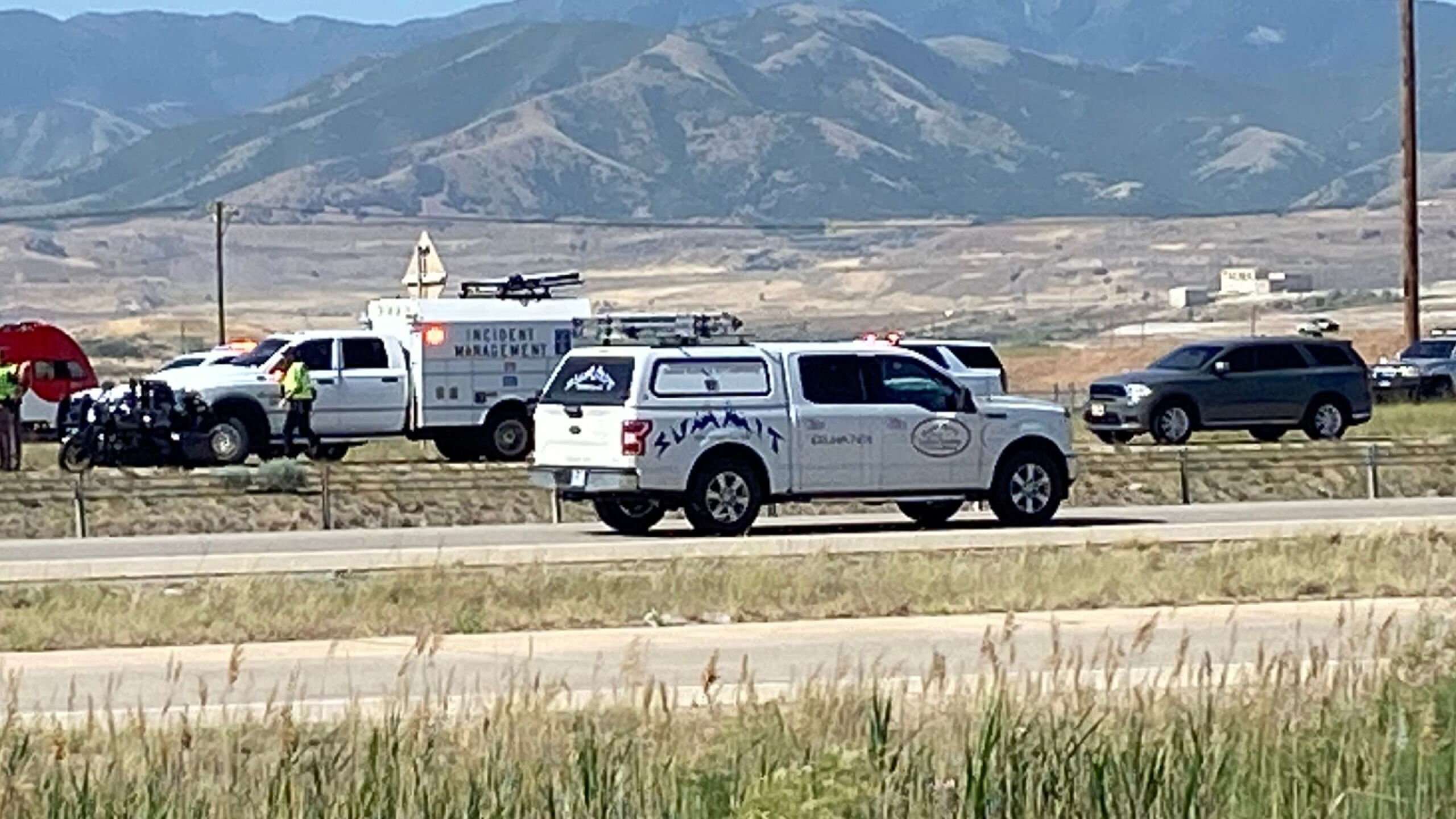 1 killed in I-80 motorcycle crash in Salt Lake City