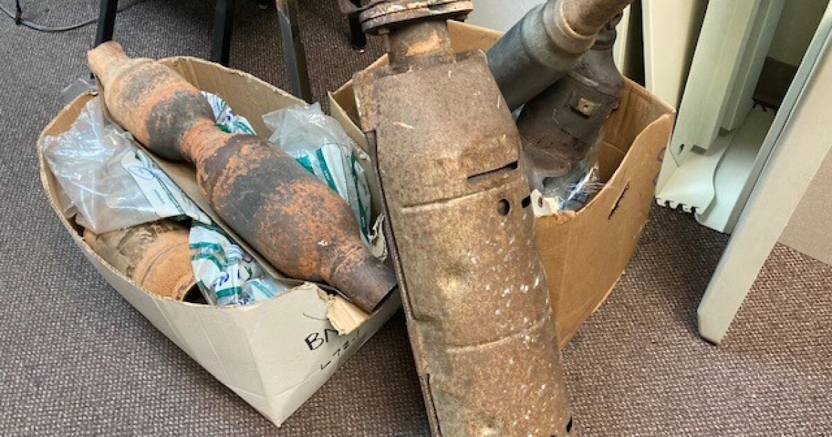 Tulsa police, lawmakers trying to curb catalytic converter thefts
