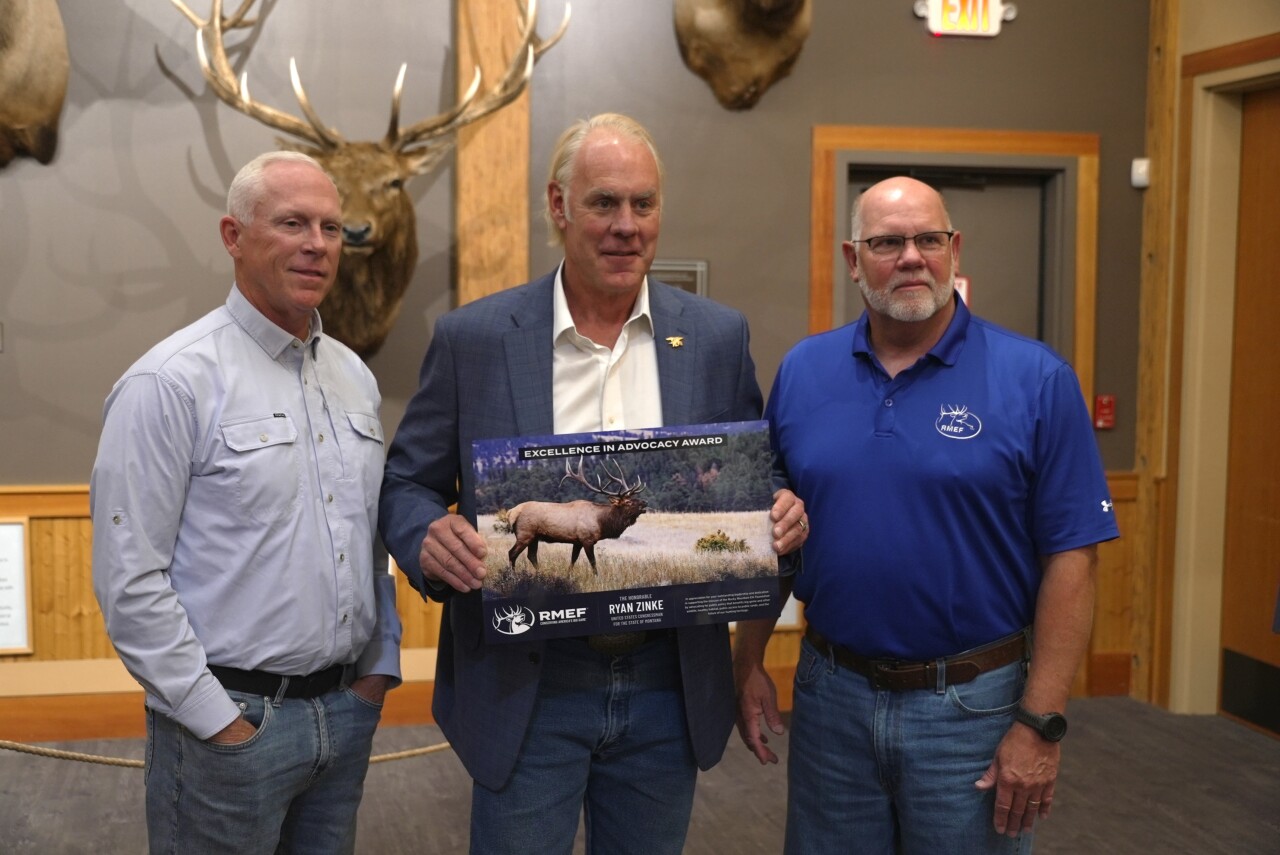 Zinke RMEF Award