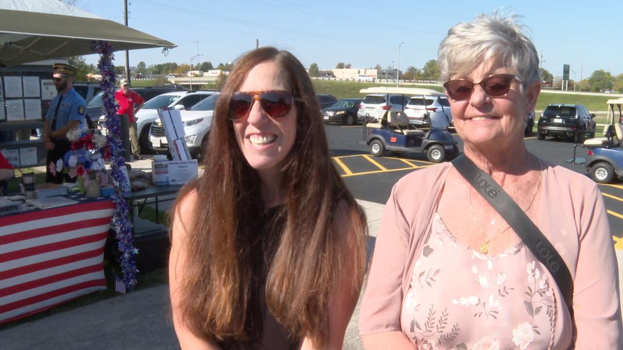 Kim Tess and Mary Charles
