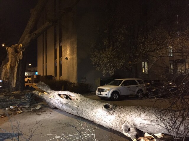 Strong Winds Hail Hit Ks Amp Mo On March 6
