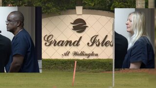 Brian and Lori Martin face attempted murder charges after a tow truck driver was shot at inside the Grand Isles community in Wellington.