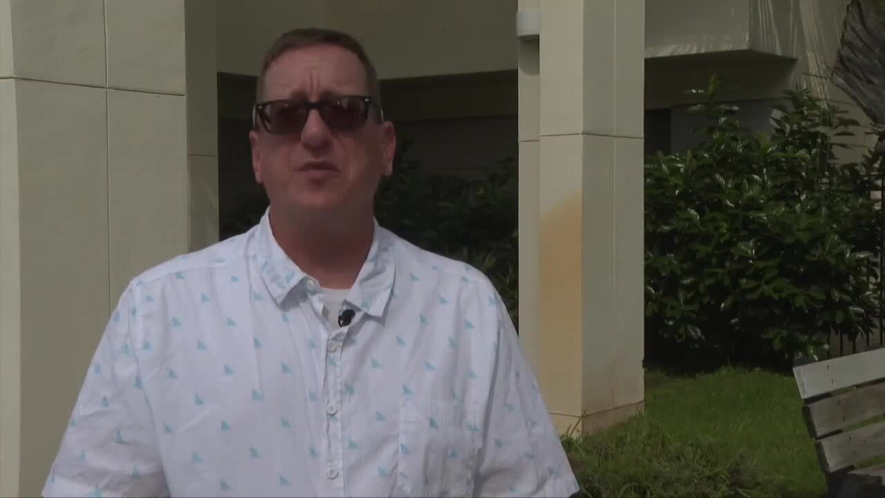 St. Lucie County County Spokesman Erick Gill stresses a program is designed to help sea turtles after a record nesting season in 2023. Feb. 12, 2024