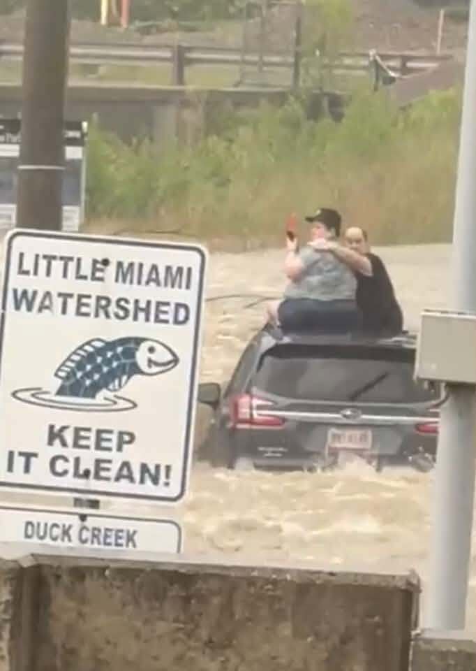 Little Miami Watershed Duck Creek Flooding 7/17/26