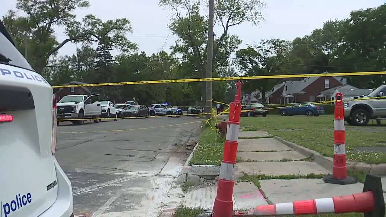Detroit police involved incident