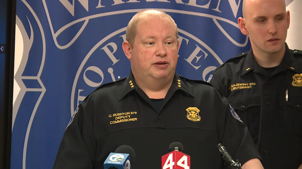 Warren Police Commissioner Charles Rushton