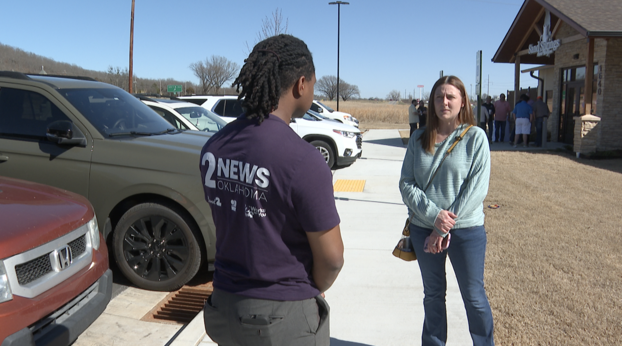 SAND SPRINGS NEW ANIMAL SHELTER TOUR & RIBBON-CUTTING two shot