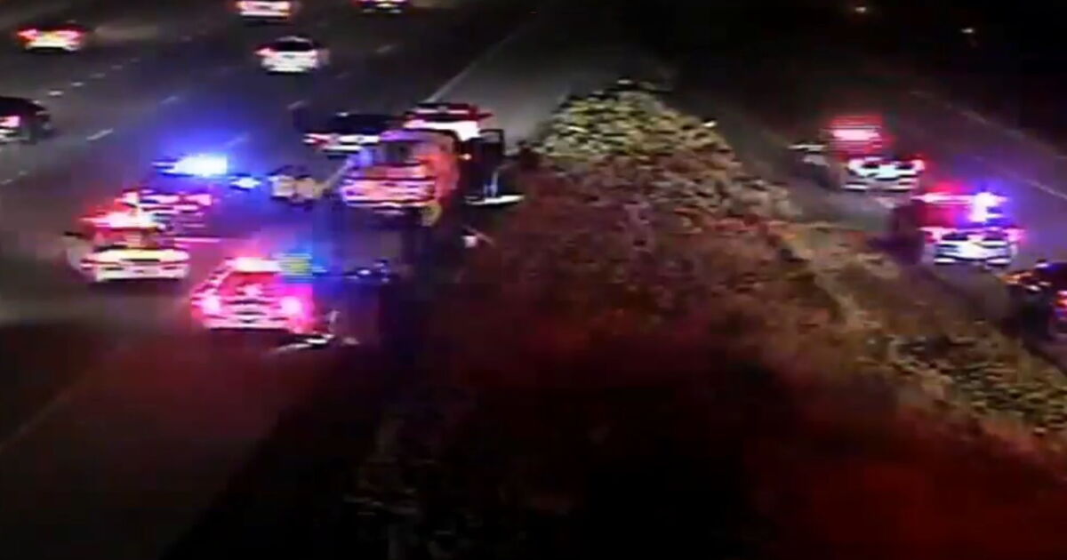 Driver arrested for DUI after hitting broken-down car on I-15