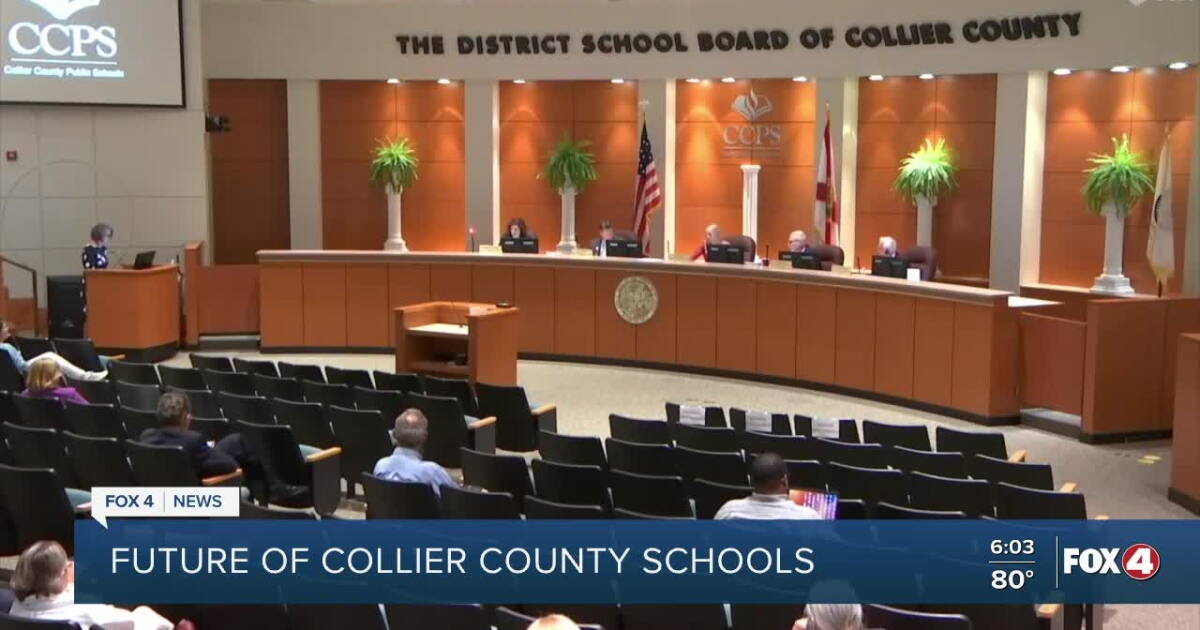 Collier County Public Schools' new superintendent addresses the district