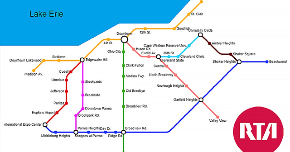 15 year old creates map of Cleveland if each Subway restaurant was