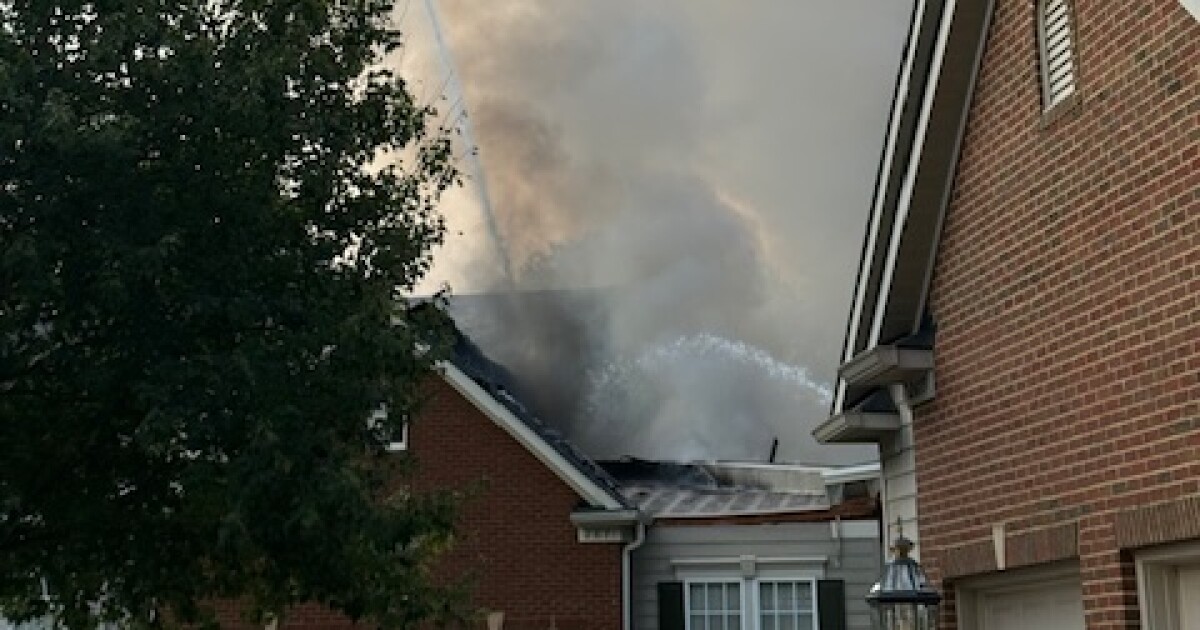 Two firefighters treated for minor injuries following 2-alarm fire in Ellicott City