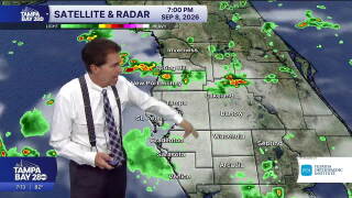 Forecast: higher rain chances for the rest of the week across the Tampa Bay area