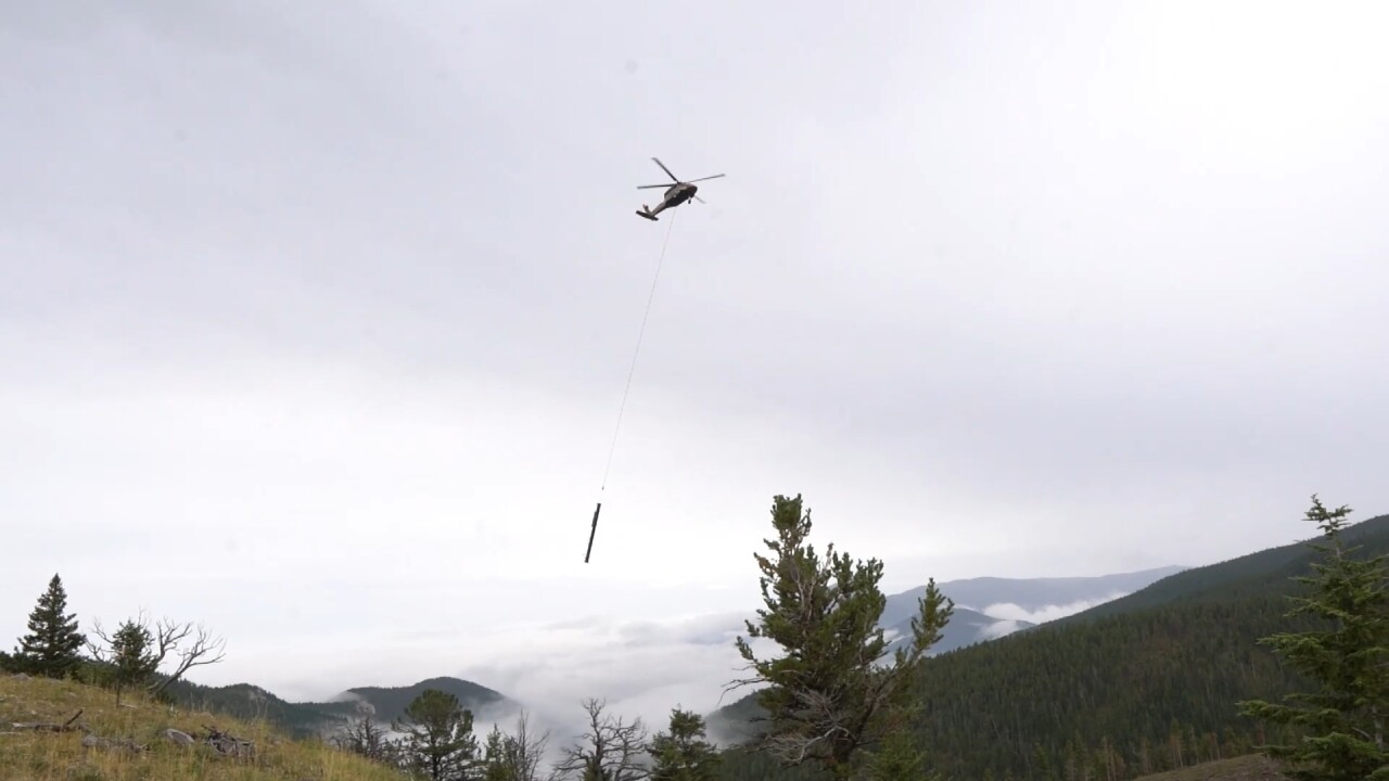 Helicopter Chair Lift 