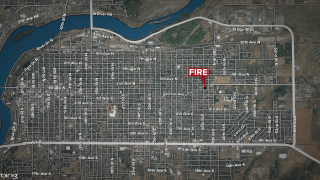 Great Falls house fire: juveniles evaluated for injuries and smoke inhalation (April 1 2026)