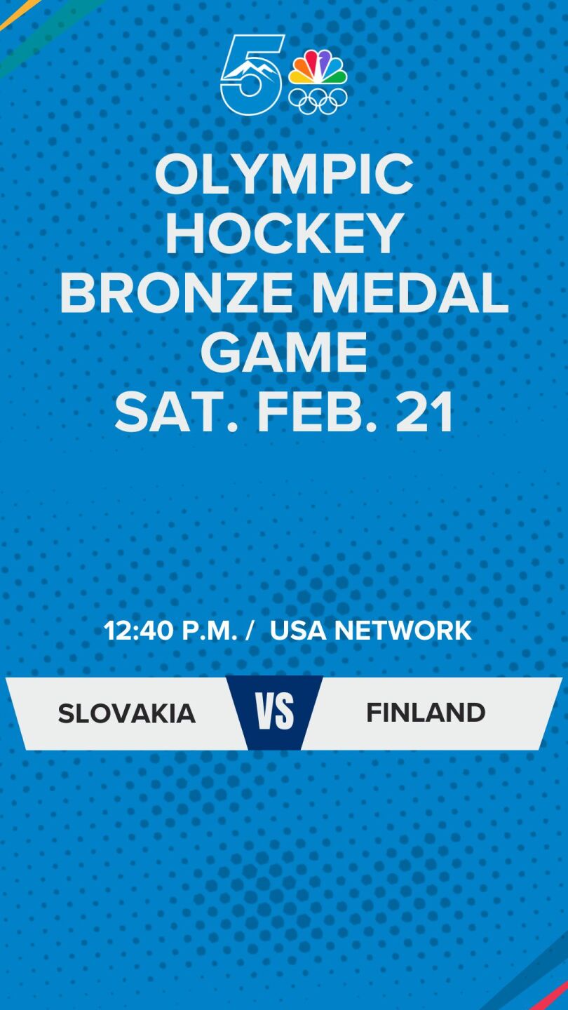 Feb 21 Olympic Schedule