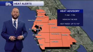 Forecast: Another heat advisory with record highs possible today