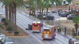 Crash in west Las Vegas blocks all lanes, RTC says