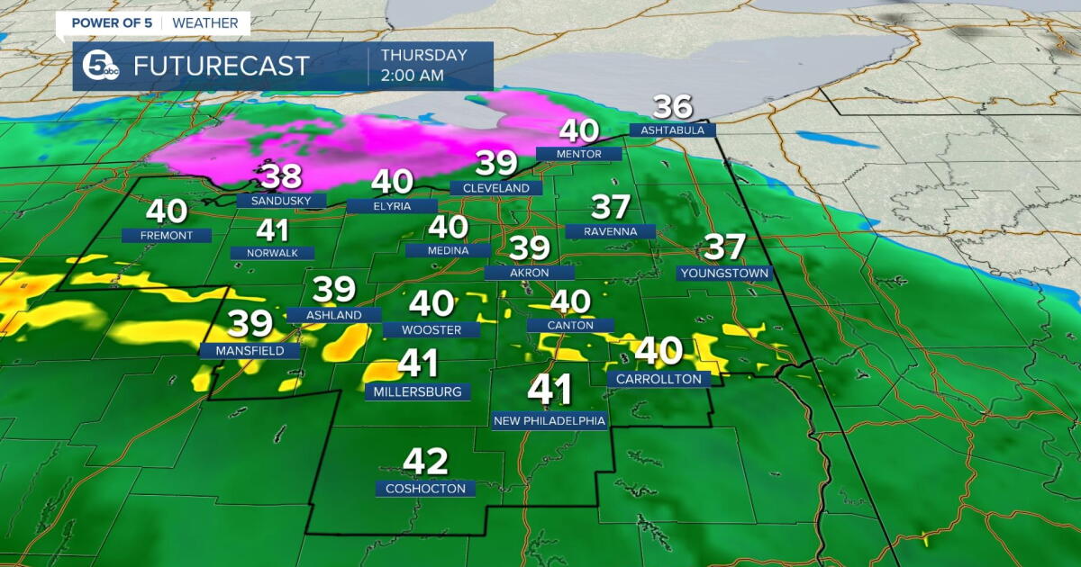 High Wind Warning and Wind Advisory issued across Northeast Ohio for ...