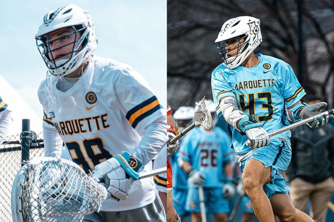 Scott Michaud (88) and Noah Snyder (43)