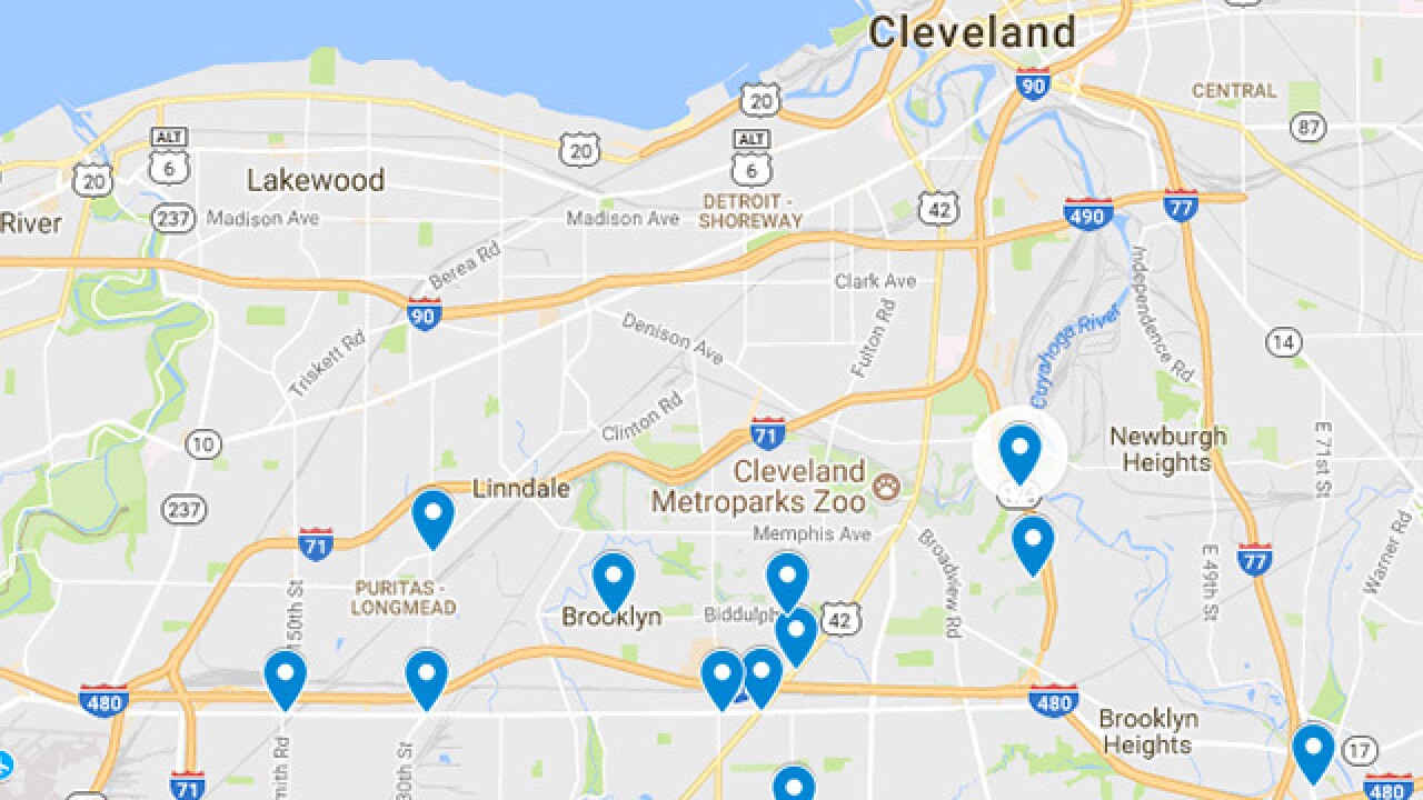 Map Of Ne Ohio MAP: Roads experiencing high water in Northeast Ohio Map Of Ne Ohio MAP: Roads experiencing high water in Northeast Ohio