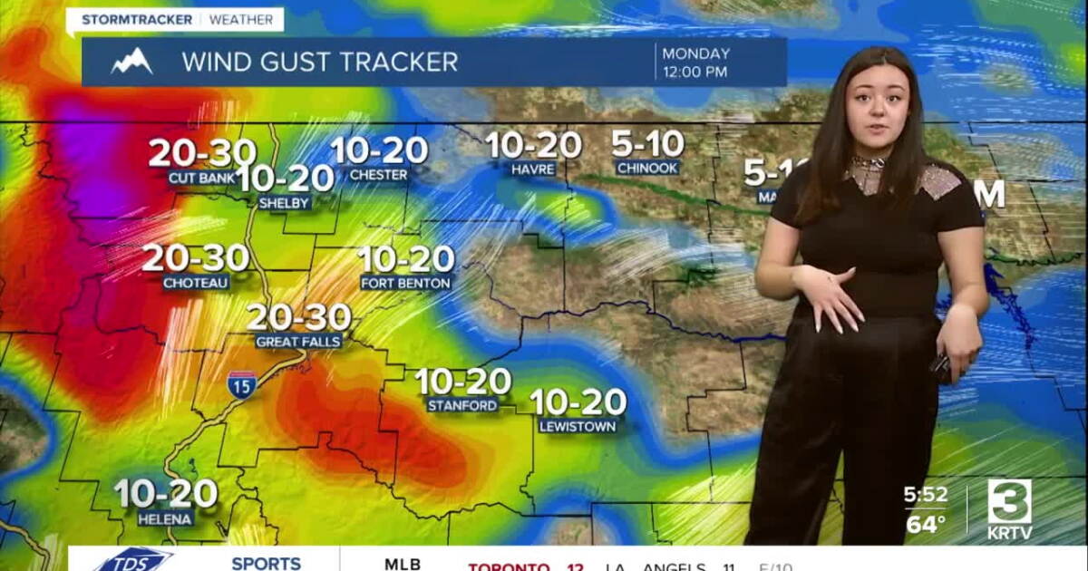 Windy Weather Normal Above-average temperatures and windy conditions expected