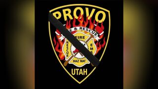 Provo FD blask sash