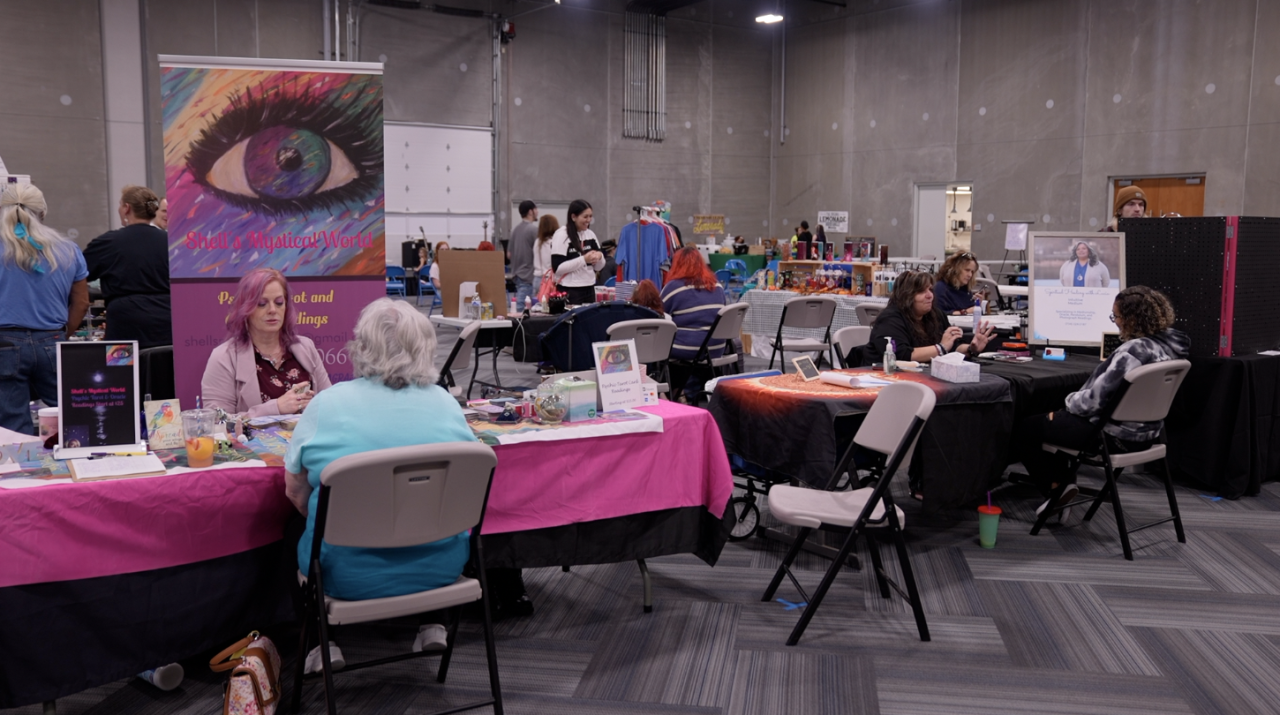 Psychics and mediums at the expo
