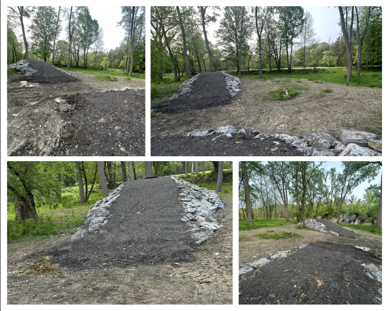 Manholes on Kotecki's property