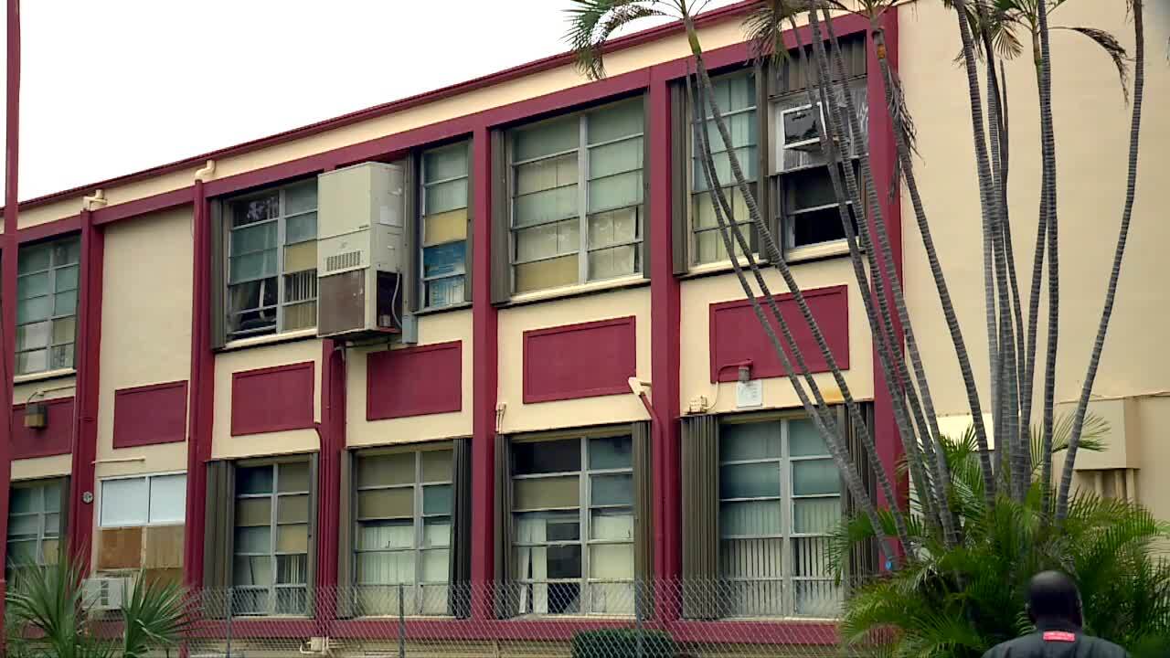 The former Roosevelt High School property on Tamarind Avenue in West Palm Beach on Jan. 18, 2024.jpg