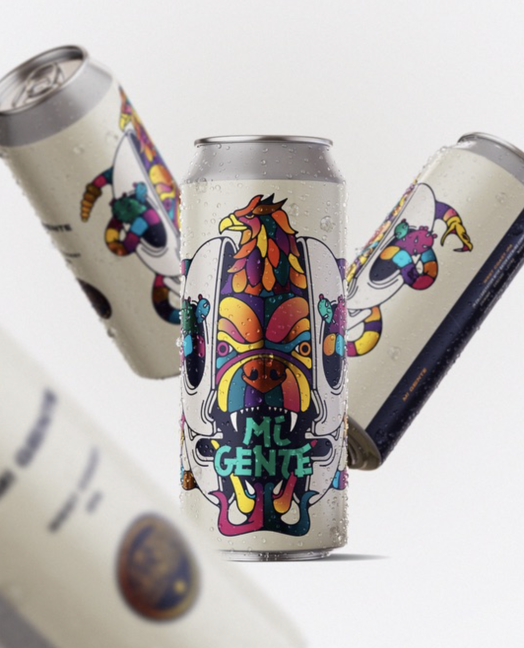 Mi Gente beer can City Built Brewing Company