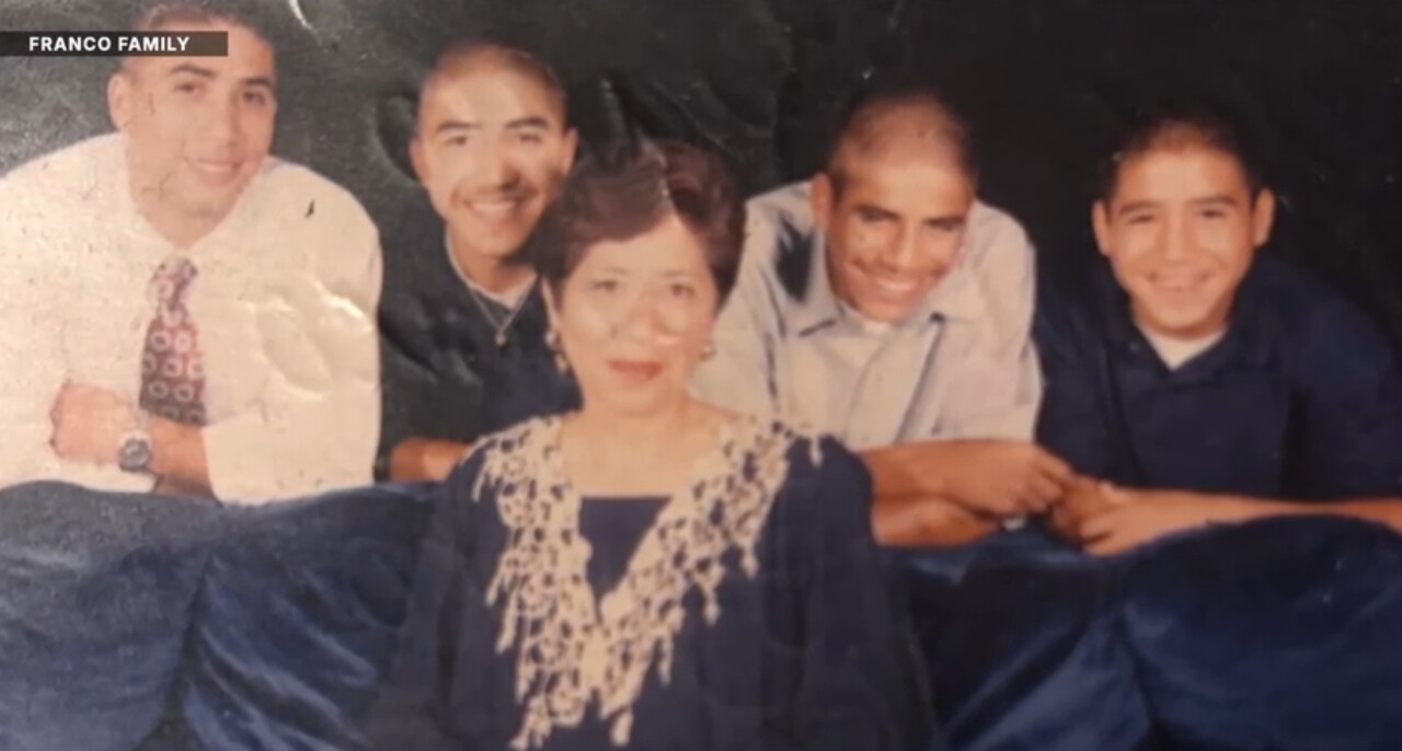 Familia Franco recuerda a su madre
