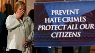 Matthew Shepard's mother, Judy, during a news conference 2007.
