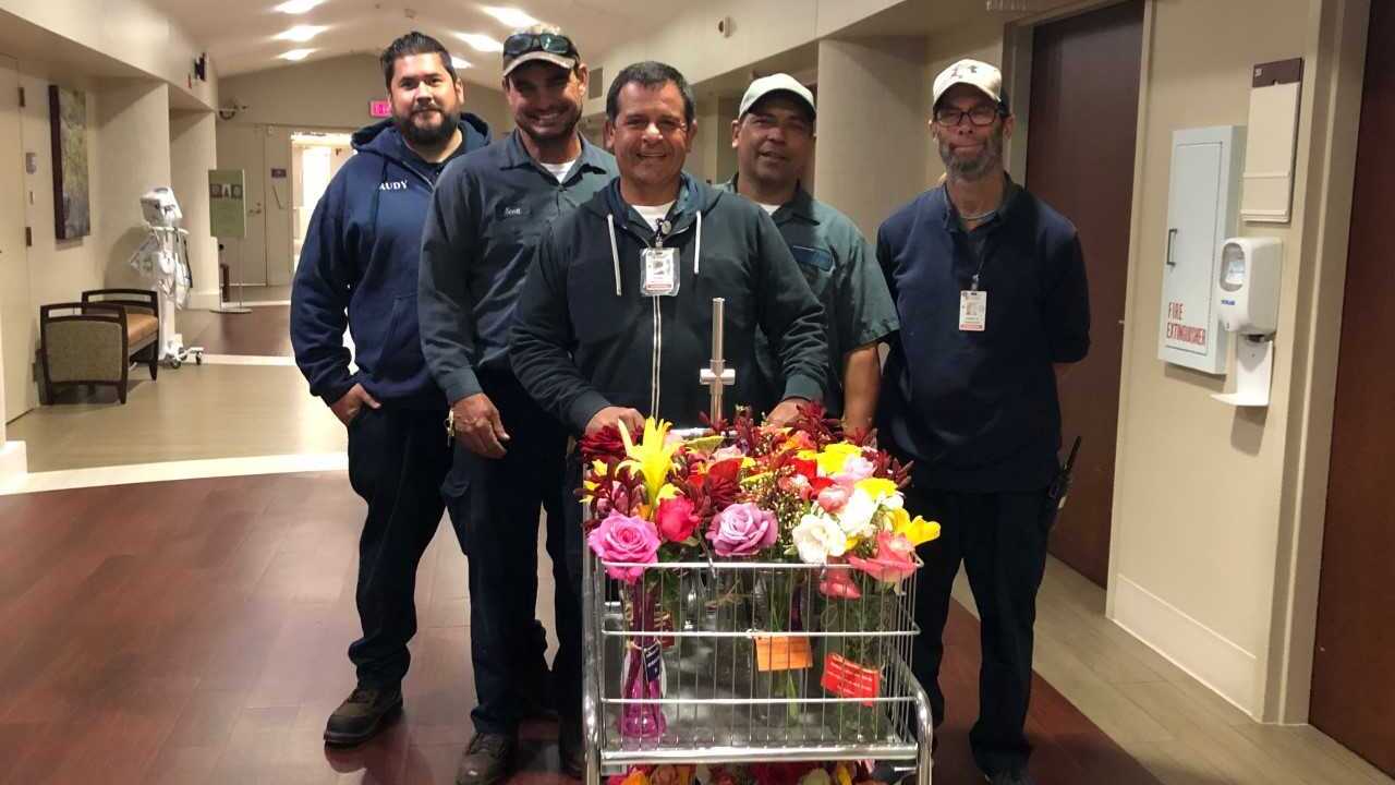 New moms get fresh flowers